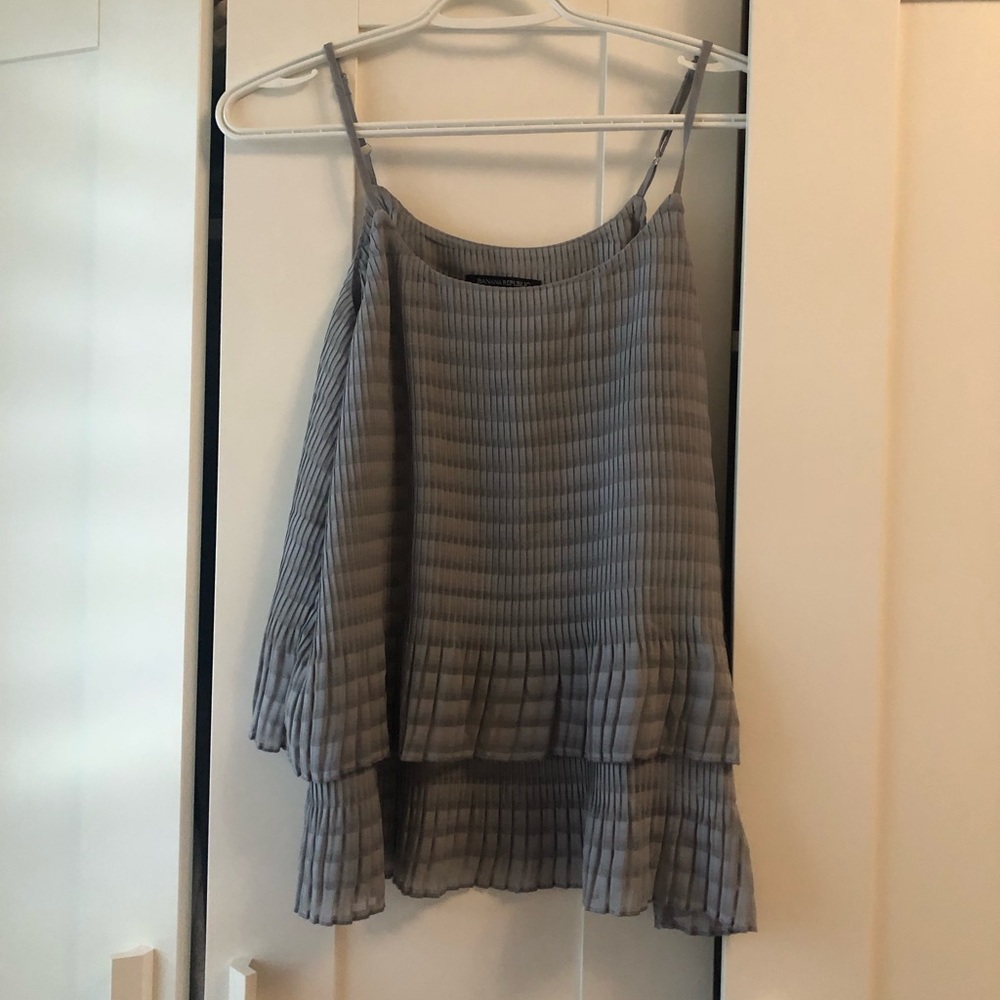 Banana Republic Pleated Tank Top